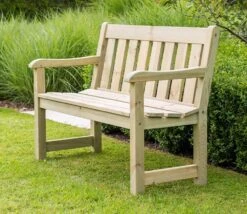 Alexander Rose Malu Pine 4ft Bench
