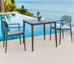 Alexander Rose Rimini Stacking Armchair