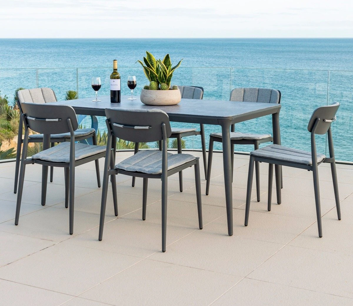 Alexander Rose Rimini Stacking Sidechair 4 Alexander Rose Rimini Stacking Sidechair - Image 2