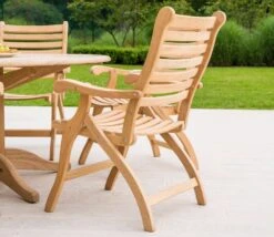 Alexander Rose Bengal Roble Folding Armchair