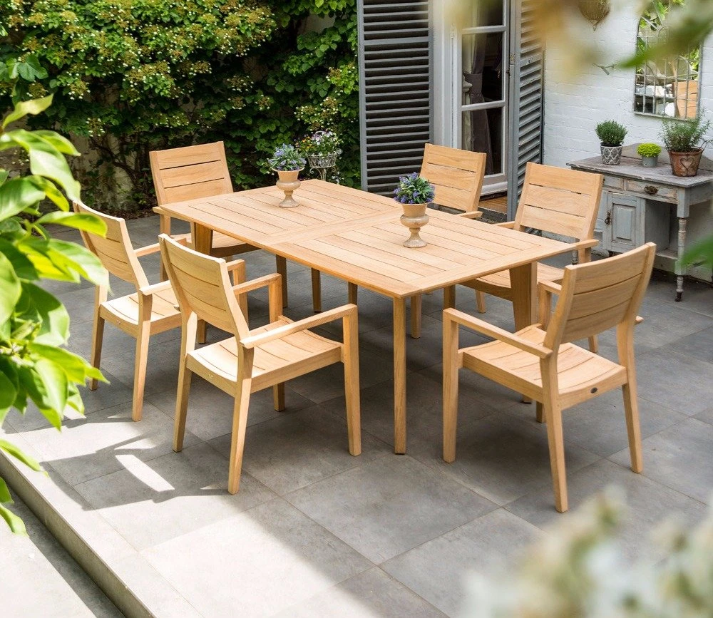 Alexander Rose Tivoli Roble Stacking Armchair 8 Alexander Rose Tivoli Roble Stacking Armchair - Image 6