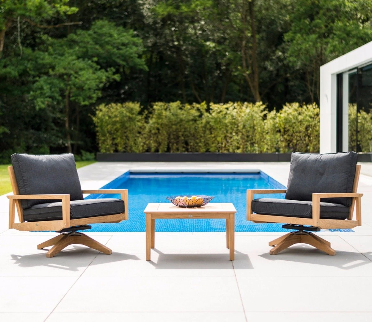 Alexander Rose Tivoli Roble Swivel Lounge Chair 6 Alexander Rose Tivoli Roble Swivel Lounge Chair - Image 4