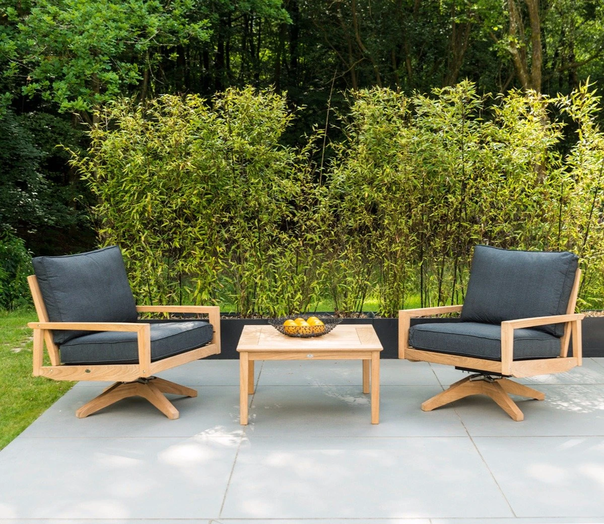 Alexander Rose Tivoli Roble Swivel Lounge Chair 5 Alexander Rose Tivoli Roble Swivel Lounge Chair - Image 3