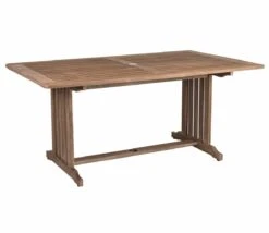 Alexander Rose Broadfield Chestnut Acacia Rectangular Table -Love Garden alexander rose sherwood rectangular table 4ef9949effd78da48fa2a7484438cf0a original
