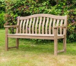 Alexander Rose Turnberry Chestnut Acacia 5ft Bench -Love Garden alexander rose sherwood turnberry 5ft bench d3366b0828b09e6f74ccc9a6769b54e4 original