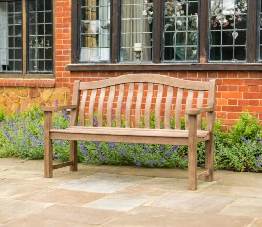 Alexander Rose Turnberry Chestnut Acacia 5ft Bench -Love Garden alexander rose sherwood turnberry 5ft bench f7f2fd0c773a6aed63959fa0a0db1c14 original
