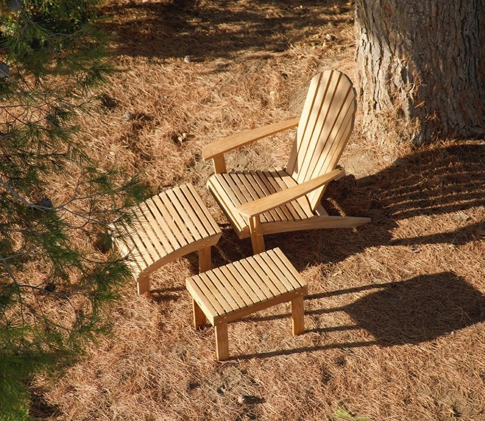 Barlow Tyrie Adirondack Rectangular Side Table 5 Barlow Tyrie Adirondack Rectangular Side Table - Image 3