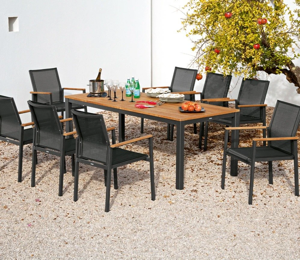 Barlow Tyrie Aura 200cm Dining Table 6 Barlow Tyrie Aura 200cm Dining Table - Image 4