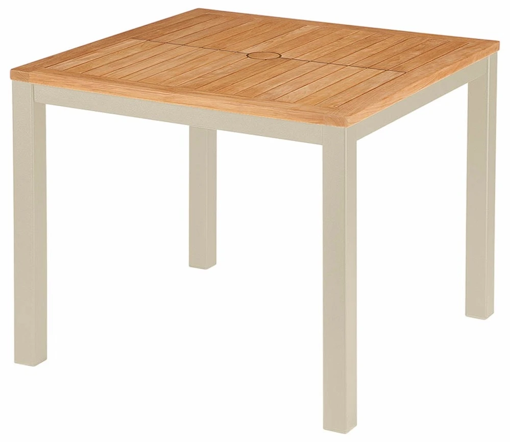 Barlow Tyrie Aura 90cm Square Dining Table 5 Barlow Tyrie Aura 90cm Square Dining Table - Image 3