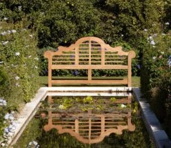 Barlow Tyrie Sissinghurst Lutyens Bench -Love Garden barlow tyrie bench in use in this garden setting. 36d6db72a11c5afced85d8e935224255 original