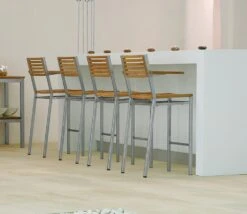 Barlow Tyrie Equinox High Dining Teak Side Chair -Love Garden barlow tyrie equinox high dining side chair 6d6ad172855fe390616f9b5d3bafe522 original