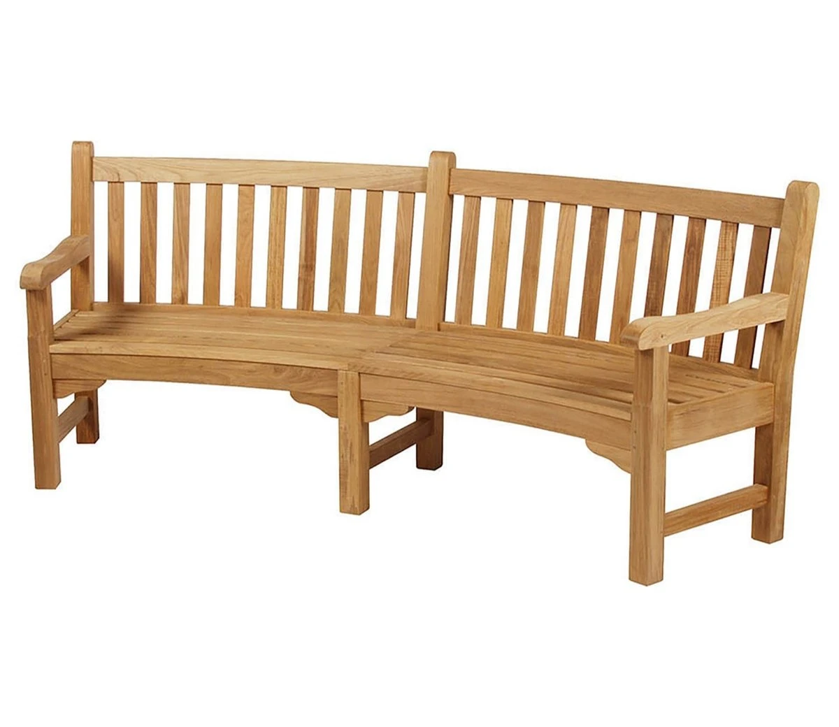 Barlow Tyrie Glenham Curved Seat (285cm Radius) 3 Barlow Tyrie Glenham Curved Seat (285cm Radius)