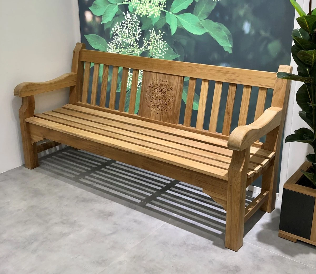 Barlow Tyrie King Charles III Coronation Bench 3 Barlow Tyrie King Charles III Coronation Bench