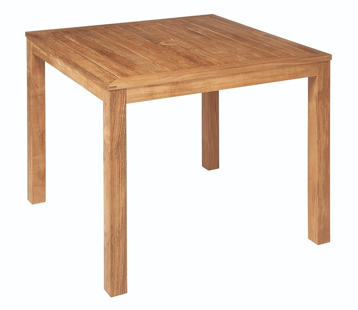 Barlow Tyrie Linear 90cm Square Dining Table 3 Barlow Tyrie Linear 90cm Square Dining Table