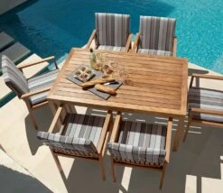 Barlow Tyrie Linear 150cm Dining Table -Love Garden barlow tyrie linear dining table 150cm 8eec3bd479968d848709193927380920 original