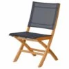 Barlow Tyrie Horizon Folding Sidechair -Love Garden charcoal horizon folding side chair 19419c8ae98e72b98f4beca9739da18a original