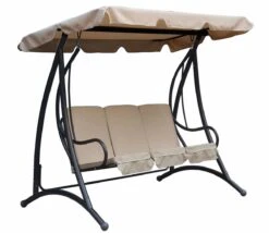 Charles Bentley 3 Seater Premium Swing Seat With Canopy