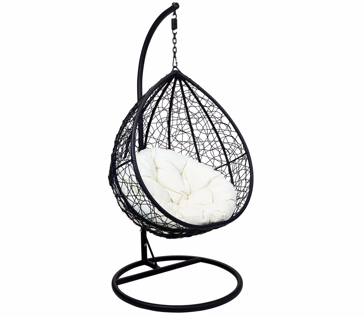 Charles Bentley Rattan Hanging Swing Chair 3 Charles Bentley Rattan Hanging Swing Chair