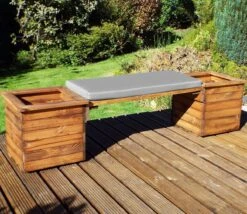 Charles Taylor Deluxe Planter Bench -Love Garden charles taylor deluxe planter bench 848004cffac4d78e3aa950cc59805e88 original