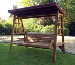 Charles Taylor Dorset Burgundy 3 Seater Swing Seat -Love Garden charles taylor dorset burgundy 3 seater swing seat abc8909f45a0ac76a4b835da6f413e79 original