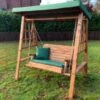 Charles Taylor Dorset Green 2 Seater Swing Seat -Love Garden charles taylor dorset green 2 seater swing seat 58ebc95f7eb90689010bfc99fd263644 original