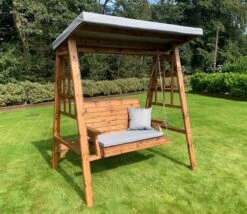 Charles Taylor Dorset Grey 2 Seater Swing Seat