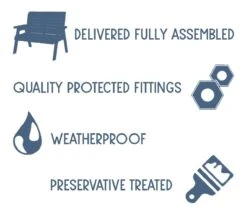 Charles Taylor Dorset Grey 3 Seater Swing Seat -Love Garden charles taylor dorset grey 3 seater swing seat a1087e06869ca5a1386d050b08f6a357 original