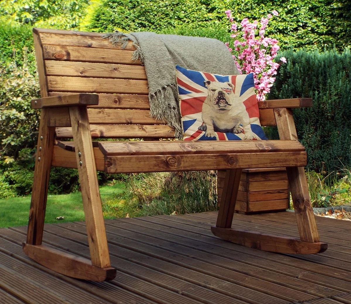 Charles Taylor Rocking Bench 4 Charles Taylor Rocking Bench - Image 2