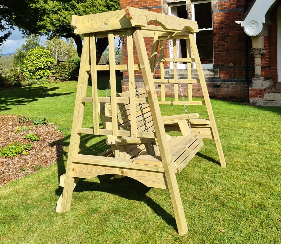 Churnet Valley Cottage 2 Seater Swing 7 Churnet Valley Cottage 2 Seater Swing - Image 5