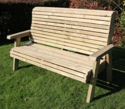Churnet Valley Ergo 3 Seater Bench -Love Garden churnet valley ergo 3 seater bench 00cf9d81eff49a53eeca9f0506c68127 original