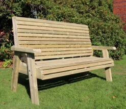Churnet Valley Ergo 3 Seater Bench -Love Garden churnet valley ergo 3 seater bench 059e14374f154fe8f1e75d4194ec4e56 original