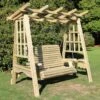 Churnet Valley Pergola 2 Seater Swing -Love Garden churnet valley pergola 2 seater swing 595dea013a47dc06e950659d040088a0 original
