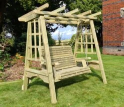Churnet Valley Pergola 2 Seater Swing -Love Garden churnet valley pergola 2 seater swing ab4953cd7670cefae4890662e3de121f original