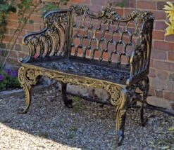 Colonial Metal Bench