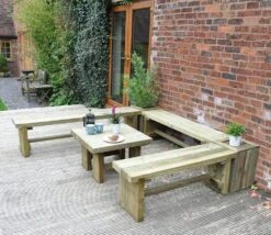 Forest Double Sleeper 1.2m Bench -Love Garden double sleeper bench 1.2m by forest garden b1169b95a39192ed8c0c53c663f70f3d original