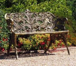 Eden Metal Garden Bench