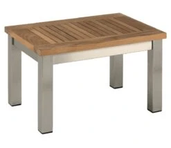 Barlow Tyrie Equinox Sun Teak Lounger Side Table