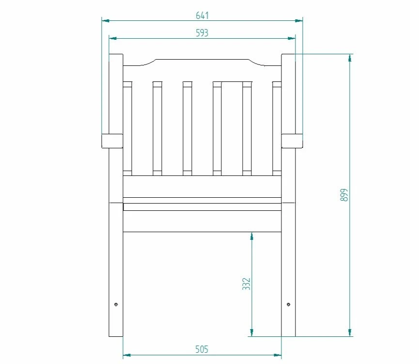 Forest Rosedene Chair 7 Forest Rosedene Chair - Image 5