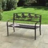 Greenhurst Horse Design Garden Bench -Love Garden gablemere horse design garden bench f4c1c4cd5c7a68e456a3ac3e93ab3b53 original