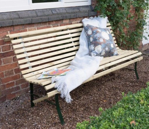 Grange Contemporary Slatted Bench -Love Garden grange contemporary slatted bench 86c2e41229e13f69f25a44cc13f25380 original