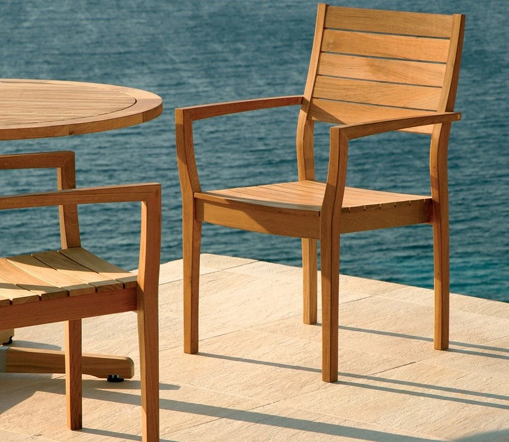 Barlow Tyrie Horizon Armchair In Teak 4 Barlow Tyrie Horizon Armchair In Teak - Image 2