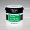 CROWN TRADE PAINT VINYL MATT WHITE 2.5L 5024057 -Love Garden i974290 0