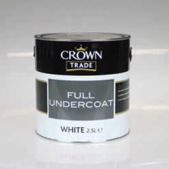CROWN TRADE PAINT UNDERCOAT WHITE 2.5L 5027126