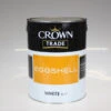 CROWN TRADE PAINT EGGSHELL WHITE 5L 5027038 -Love Garden i974386 0