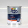 DULUX TRADE PAINT HIGH GLOSS WHITE 1L
