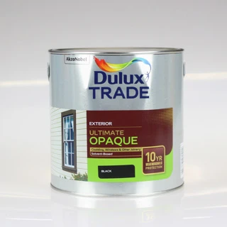 DULUX TRADE PAINT ULTIMATE OPAQUE BLACK 2.5L 3 DULUX TRADE PAINT ULTIMATE OPAQUE BLACK 2.5L