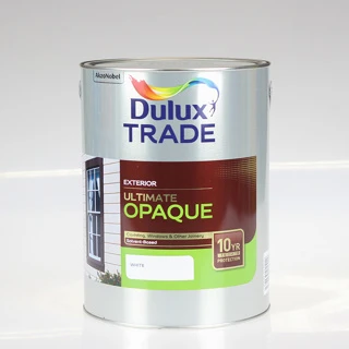 DULUX TRADE PAINT ULTIMATE OPAQUE WHITE 5L 3 DULUX TRADE PAINT ULTIMATE OPAQUE WHITE 5L