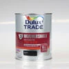 DULUX TRADE PAINT WEATHERSHIELD GLOSS BLACK 1L