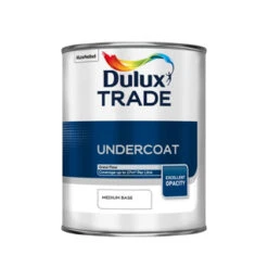 DULUX TRADE PAINT UNDERCOAT BRILLIANT WHITE 1L