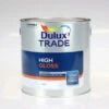DULUX TRADE PAINT HIGH GLOSS BLACK 2.5L -Love Garden i976117 0